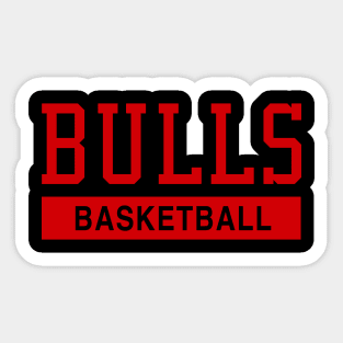 Bulls Basketball Sticker